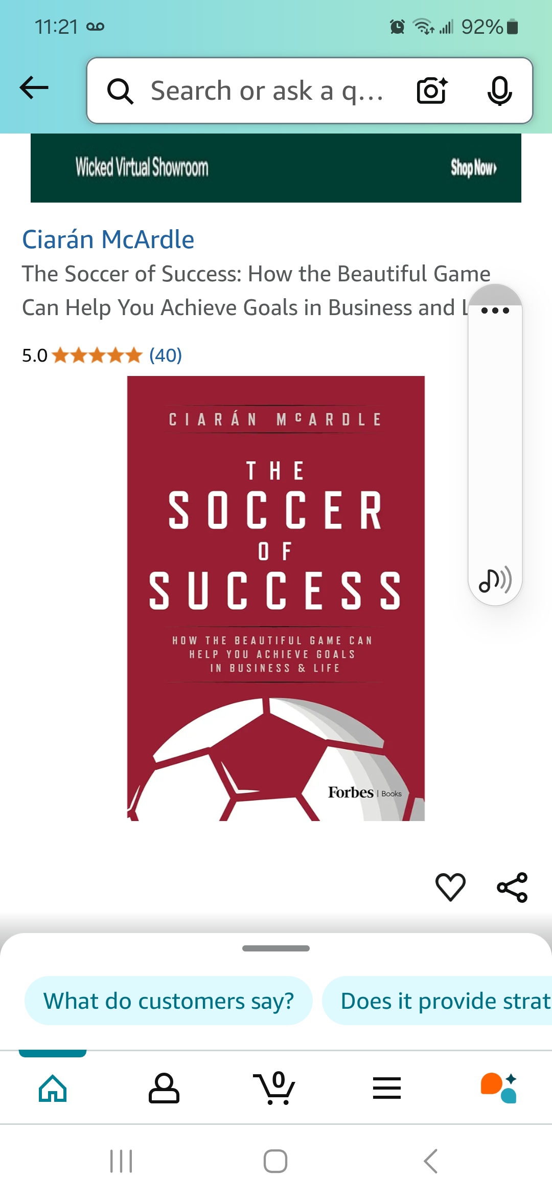 Soccer book